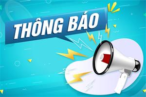 Thông báo việc mời chào giá thanh lý tài sản